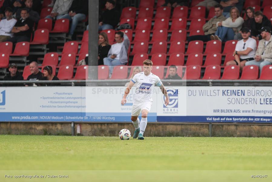 sport, action, Würzburger FV 04, WFV, Schömig-Digitaldruck-Arena, Rimpar, Landesliga Nordwest, Landesfreundschaftsspiele, Fussball, Bayernliga Nord, BFV, ASV Rimpar, ASV, 08.07.2025 - Bild-ID: 2492617