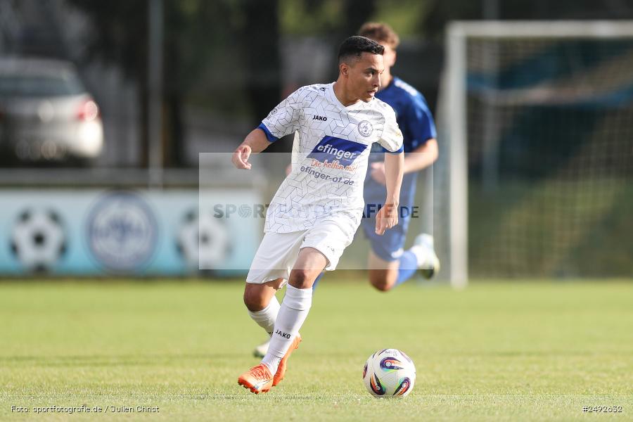 sport, action, Würzburger FV 04, WFV, Schömig-Digitaldruck-Arena, Rimpar, Landesliga Nordwest, Landesfreundschaftsspiele, Fussball, Bayernliga Nord, BFV, ASV Rimpar, ASV, 08.07.2025 - Bild-ID: 2492632