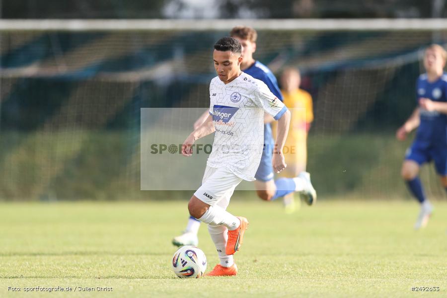 sport, action, Würzburger FV 04, WFV, Schömig-Digitaldruck-Arena, Rimpar, Landesliga Nordwest, Landesfreundschaftsspiele, Fussball, Bayernliga Nord, BFV, ASV Rimpar, ASV, 08.07.2025 - Bild-ID: 2492633