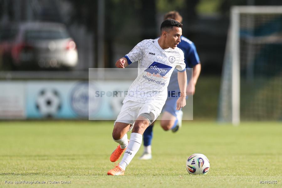 sport, action, Würzburger FV 04, WFV, Schömig-Digitaldruck-Arena, Rimpar, Landesliga Nordwest, Landesfreundschaftsspiele, Fussball, Bayernliga Nord, BFV, ASV Rimpar, ASV, 08.07.2025 - Bild-ID: 2492635
