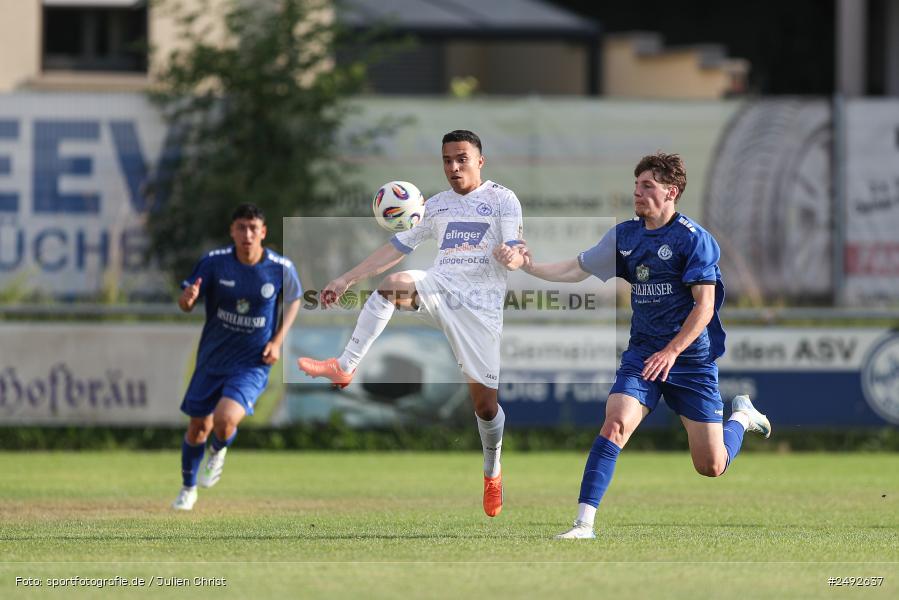 sport, action, Würzburger FV 04, WFV, Schömig-Digitaldruck-Arena, Rimpar, Landesliga Nordwest, Landesfreundschaftsspiele, Fussball, Bayernliga Nord, BFV, ASV Rimpar, ASV, 08.07.2025 - Bild-ID: 2492637
