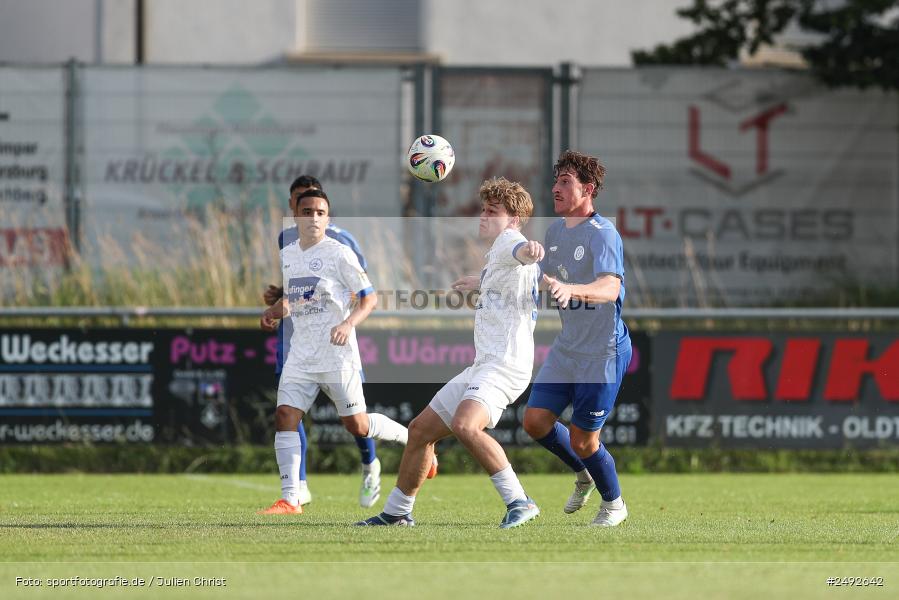 sport, action, Würzburger FV 04, WFV, Schömig-Digitaldruck-Arena, Rimpar, Landesliga Nordwest, Landesfreundschaftsspiele, Fussball, Bayernliga Nord, BFV, ASV Rimpar, ASV, 08.07.2025 - Bild-ID: 2492642