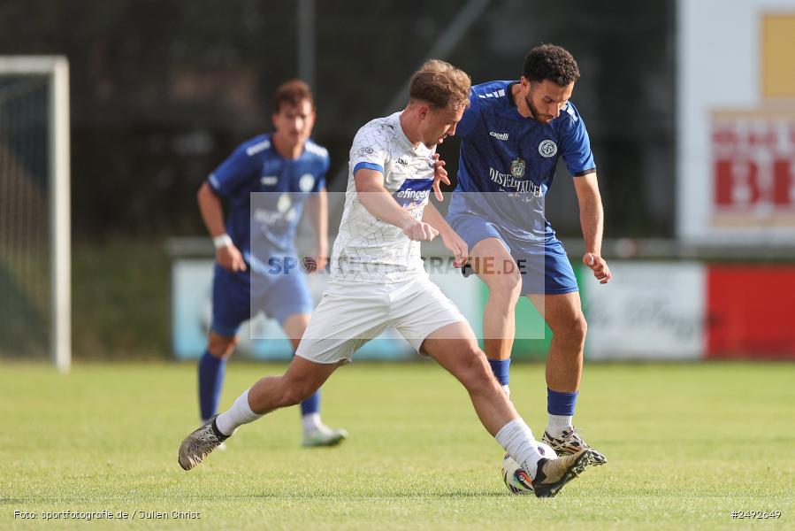 sport, action, Würzburger FV 04, WFV, Schömig-Digitaldruck-Arena, Rimpar, Landesliga Nordwest, Landesfreundschaftsspiele, Fussball, Bayernliga Nord, BFV, ASV Rimpar, ASV, 08.07.2025 - Bild-ID: 2492649