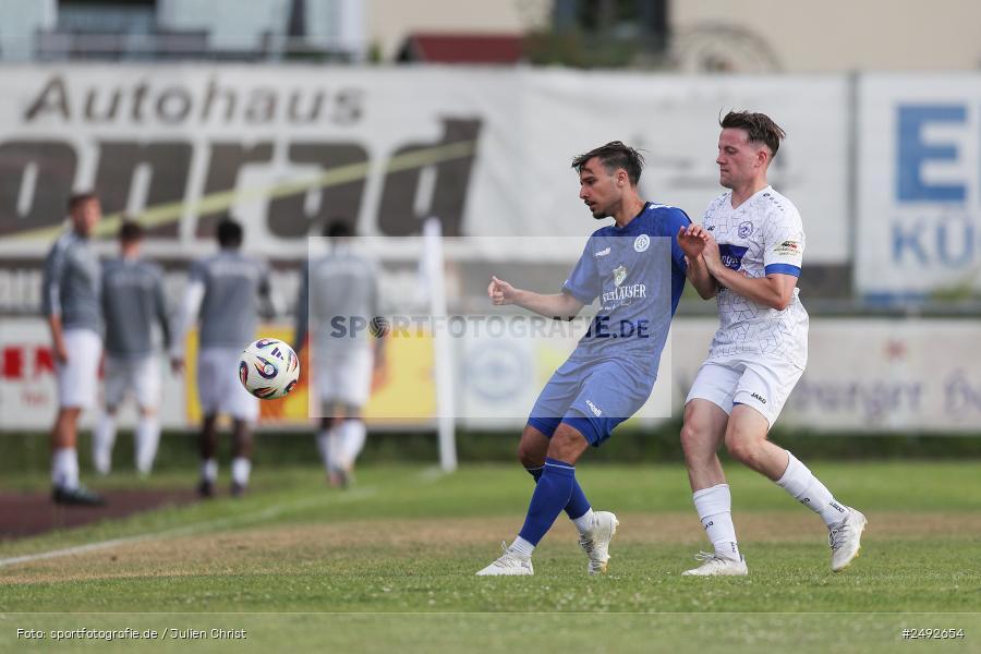 sport, action, Würzburger FV 04, WFV, Schömig-Digitaldruck-Arena, Rimpar, Landesliga Nordwest, Landesfreundschaftsspiele, Fussball, Bayernliga Nord, BFV, ASV Rimpar, ASV, 08.07.2025 - Bild-ID: 2492654