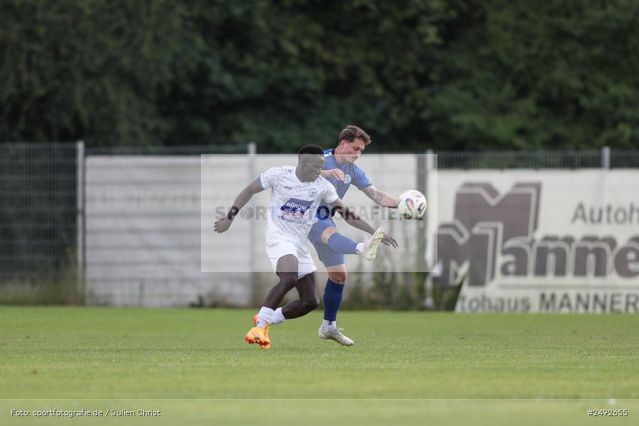 sport, action, Würzburger FV 04, WFV, Schömig-Digitaldruck-Arena, Rimpar, Landesliga Nordwest, Landesfreundschaftsspiele, Fussball, Bayernliga Nord, BFV, ASV Rimpar, ASV, 08.07.2025 - Bild-ID: 2492655