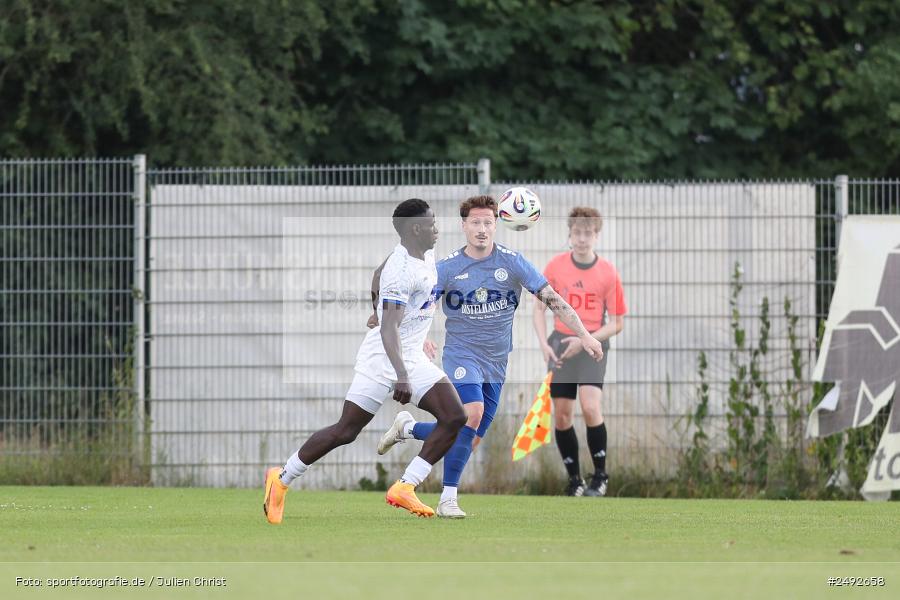 sport, action, Würzburger FV 04, WFV, Schömig-Digitaldruck-Arena, Rimpar, Landesliga Nordwest, Landesfreundschaftsspiele, Fussball, Bayernliga Nord, BFV, ASV Rimpar, ASV, 08.07.2025 - Bild-ID: 2492658