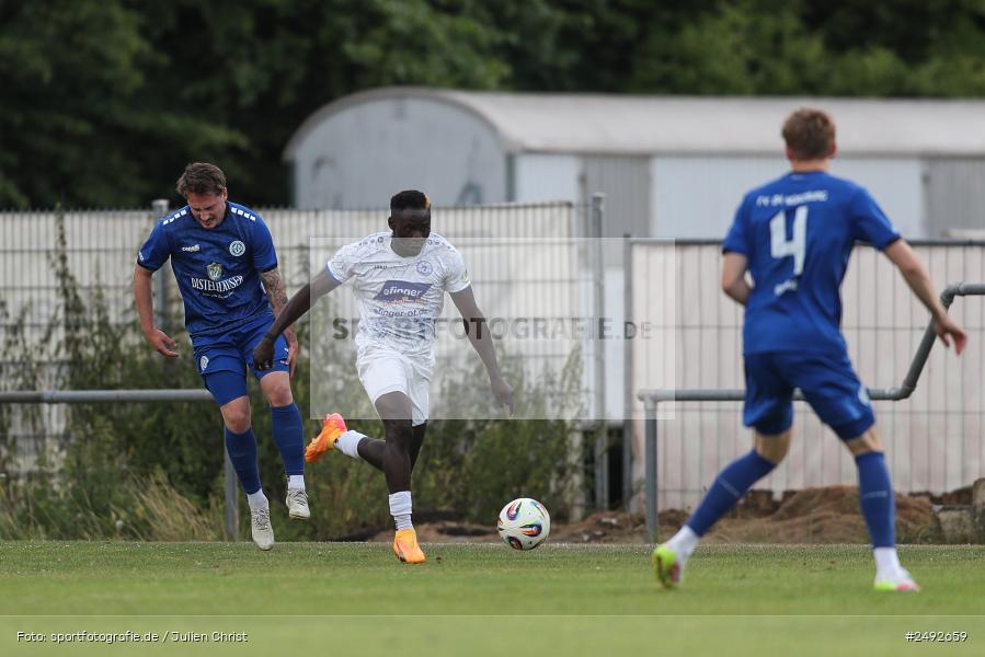 sport, action, Würzburger FV 04, WFV, Schömig-Digitaldruck-Arena, Rimpar, Landesliga Nordwest, Landesfreundschaftsspiele, Fussball, Bayernliga Nord, BFV, ASV Rimpar, ASV, 08.07.2025 - Bild-ID: 2492659