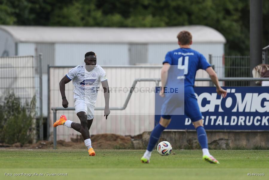 sport, action, Würzburger FV 04, WFV, Schömig-Digitaldruck-Arena, Rimpar, Landesliga Nordwest, Landesfreundschaftsspiele, Fussball, Bayernliga Nord, BFV, ASV Rimpar, ASV, 08.07.2025 - Bild-ID: 2492660