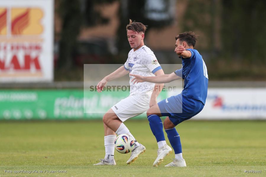 sport, action, Würzburger FV 04, WFV, Schömig-Digitaldruck-Arena, Rimpar, Landesliga Nordwest, Landesfreundschaftsspiele, Fussball, Bayernliga Nord, BFV, ASV Rimpar, ASV, 08.07.2025 - Bild-ID: 2492662
