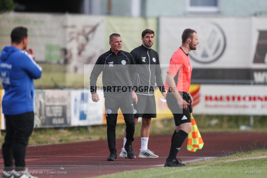 sport, action, Würzburger FV 04, WFV, Schömig-Digitaldruck-Arena, Rimpar, Landesliga Nordwest, Landesfreundschaftsspiele, Fussball, Bayernliga Nord, BFV, ASV Rimpar, ASV, 08.07.2025 - Bild-ID: 2492665