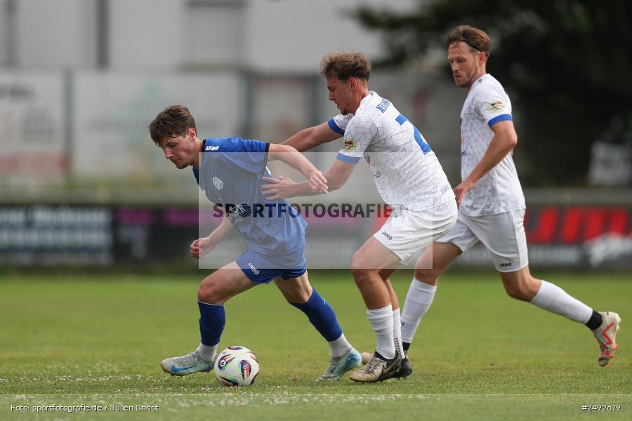 sport, action, Würzburger FV 04, WFV, Schömig-Digitaldruck-Arena, Rimpar, Landesliga Nordwest, Landesfreundschaftsspiele, Fussball, Bayernliga Nord, BFV, ASV Rimpar, ASV, 08.07.2025 - Bild-ID: 2492679