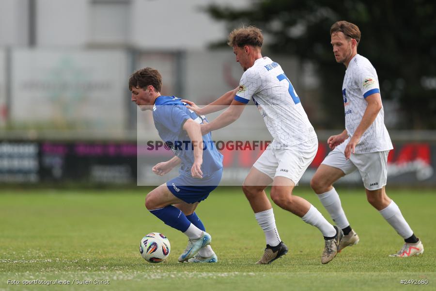 sport, action, Würzburger FV 04, WFV, Schömig-Digitaldruck-Arena, Rimpar, Landesliga Nordwest, Landesfreundschaftsspiele, Fussball, Bayernliga Nord, BFV, ASV Rimpar, ASV, 08.07.2025 - Bild-ID: 2492680