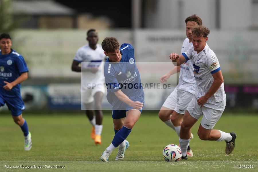 sport, action, Würzburger FV 04, WFV, Schömig-Digitaldruck-Arena, Rimpar, Landesliga Nordwest, Landesfreundschaftsspiele, Fussball, Bayernliga Nord, BFV, ASV Rimpar, ASV, 08.07.2025 - Bild-ID: 2492682