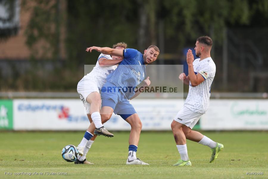 sport, action, Würzburger FV 04, WFV, Schömig-Digitaldruck-Arena, Rimpar, Landesliga Nordwest, Landesfreundschaftsspiele, Fussball, Bayernliga Nord, BFV, ASV Rimpar, ASV, 08.07.2025 - Bild-ID: 2492688