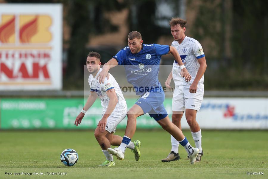 sport, action, Würzburger FV 04, WFV, Schömig-Digitaldruck-Arena, Rimpar, Landesliga Nordwest, Landesfreundschaftsspiele, Fussball, Bayernliga Nord, BFV, ASV Rimpar, ASV, 08.07.2025 - Bild-ID: 2492689