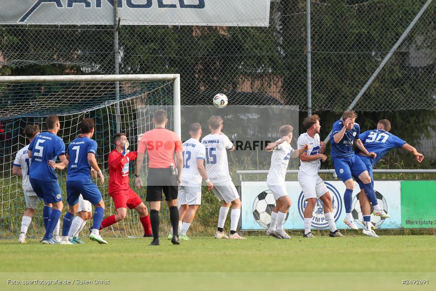 sport, action, Würzburger FV 04, WFV, Schömig-Digitaldruck-Arena, Rimpar, Landesliga Nordwest, Landesfreundschaftsspiele, Fussball, Bayernliga Nord, BFV, ASV Rimpar, ASV, 08.07.2025 - Bild-ID: 2492691
