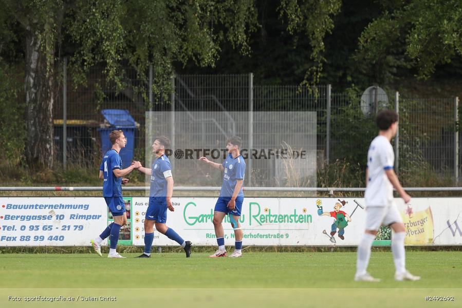 sport, action, Würzburger FV 04, WFV, Schömig-Digitaldruck-Arena, Rimpar, Landesliga Nordwest, Landesfreundschaftsspiele, Fussball, Bayernliga Nord, BFV, ASV Rimpar, ASV, 08.07.2025 - Bild-ID: 2492692