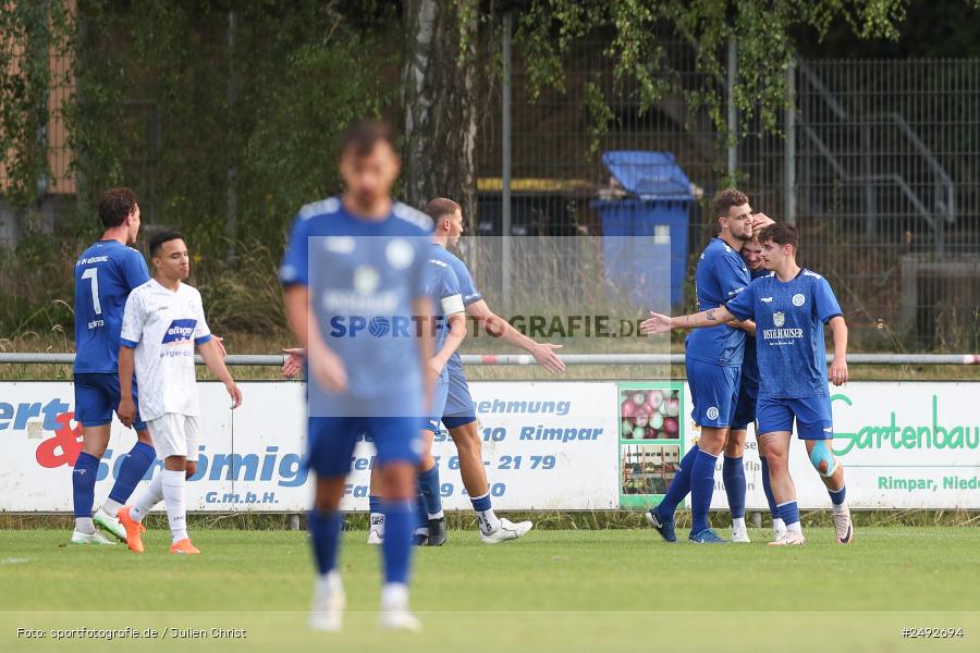 sport, action, Würzburger FV 04, WFV, Schömig-Digitaldruck-Arena, Rimpar, Landesliga Nordwest, Landesfreundschaftsspiele, Fussball, Bayernliga Nord, BFV, ASV Rimpar, ASV, 08.07.2025 - Bild-ID: 2492694