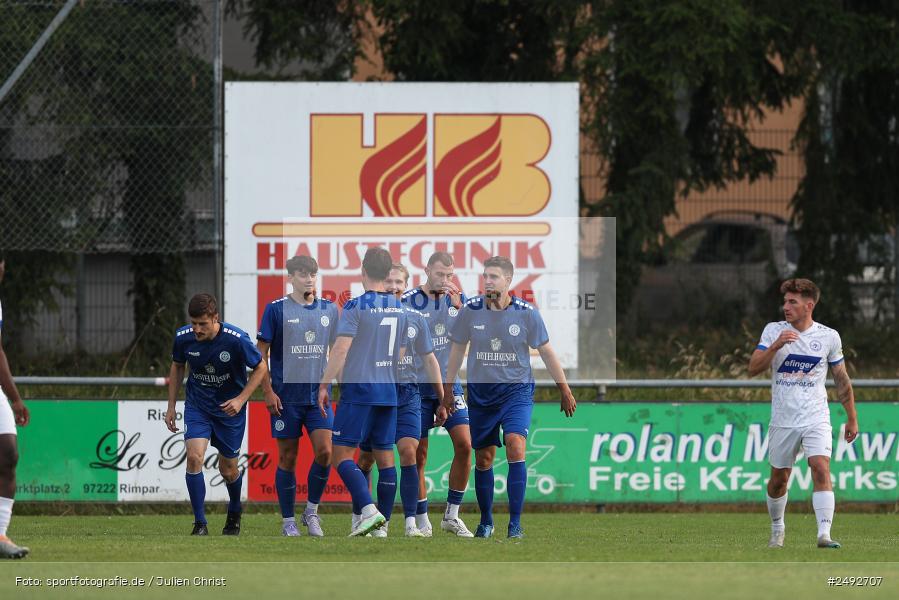 sport, action, Würzburger FV 04, WFV, Schömig-Digitaldruck-Arena, Rimpar, Landesliga Nordwest, Landesfreundschaftsspiele, Fussball, Bayernliga Nord, BFV, ASV Rimpar, ASV, 08.07.2025 - Bild-ID: 2492707