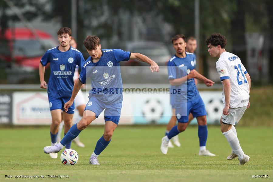 sport, action, Würzburger FV 04, WFV, Schömig-Digitaldruck-Arena, Rimpar, Landesliga Nordwest, Landesfreundschaftsspiele, Fussball, Bayernliga Nord, BFV, ASV Rimpar, ASV, 08.07.2025 - Bild-ID: 2492715