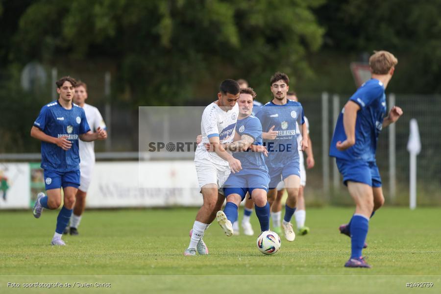 sport, action, Würzburger FV 04, WFV, Schömig-Digitaldruck-Arena, Rimpar, Landesliga Nordwest, Landesfreundschaftsspiele, Fussball, Bayernliga Nord, BFV, ASV Rimpar, ASV, 08.07.2025 - Bild-ID: 2492739