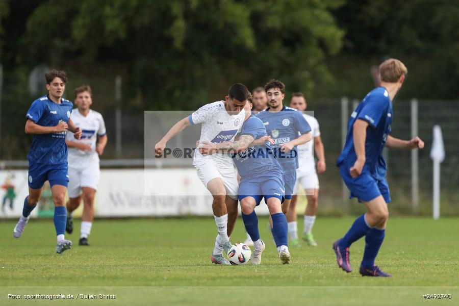 sport, action, Würzburger FV 04, WFV, Schömig-Digitaldruck-Arena, Rimpar, Landesliga Nordwest, Landesfreundschaftsspiele, Fussball, Bayernliga Nord, BFV, ASV Rimpar, ASV, 08.07.2025 - Bild-ID: 2492740