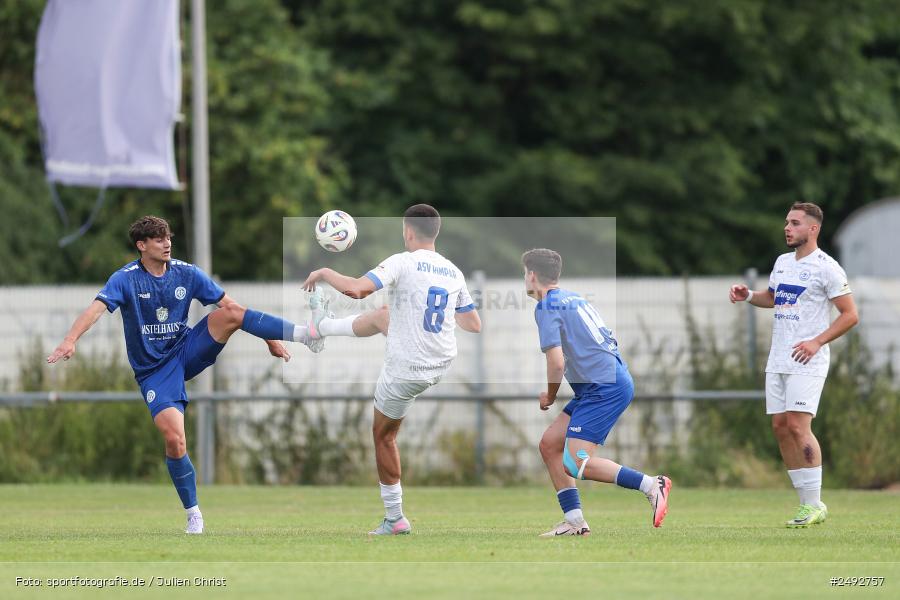 sport, action, Würzburger FV 04, WFV, Schömig-Digitaldruck-Arena, Rimpar, Landesliga Nordwest, Landesfreundschaftsspiele, Fussball, Bayernliga Nord, BFV, ASV Rimpar, ASV, 08.07.2025 - Bild-ID: 2492757