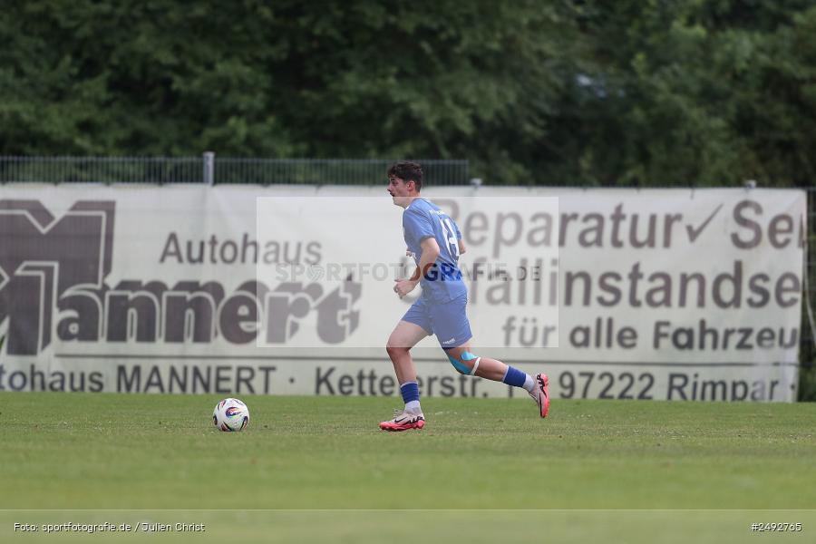 sport, action, Würzburger FV 04, WFV, Schömig-Digitaldruck-Arena, Rimpar, Landesliga Nordwest, Landesfreundschaftsspiele, Fussball, Bayernliga Nord, BFV, ASV Rimpar, ASV, 08.07.2025 - Bild-ID: 2492765