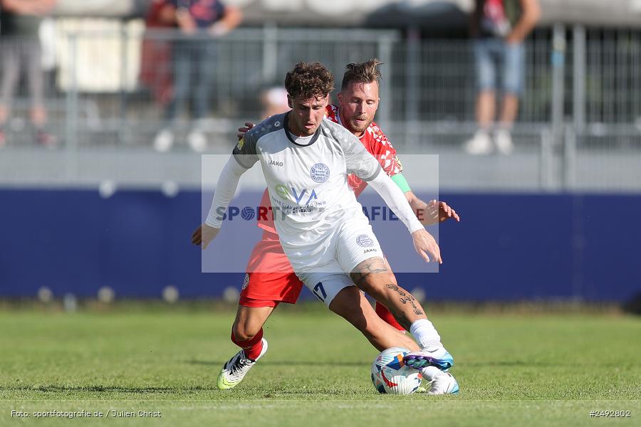Mairec-Arena, Alzenau, 11.07.2025, sport, action, Fussball, Regionale Freundschaftsspiele, Bundesliga, Regionalliga Südwest, M05, FCB, 1. FSV Mainz 05, FC Bayern Alzenau - Bild-ID: 2492802