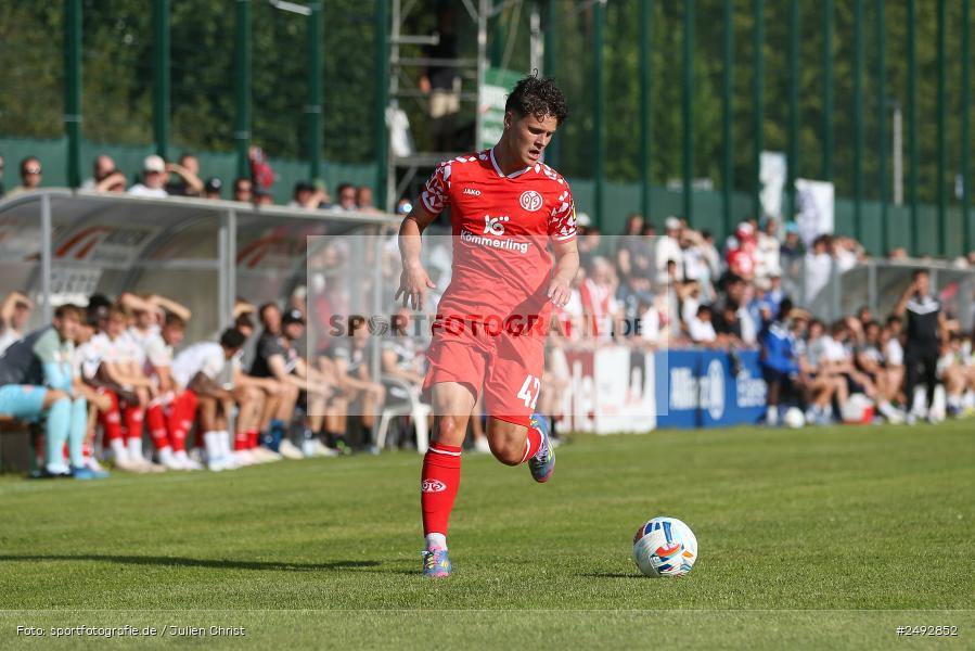 sport, action, Regionalliga Südwest, Regionale Freundschaftsspiele, Mairec-Arena, M05, Fussball, FCB, FC Bayern Alzenau, Bundesliga, Alzenau, 11.07.2025, 1. FSV Mainz 05 - Bild-ID: 2492852