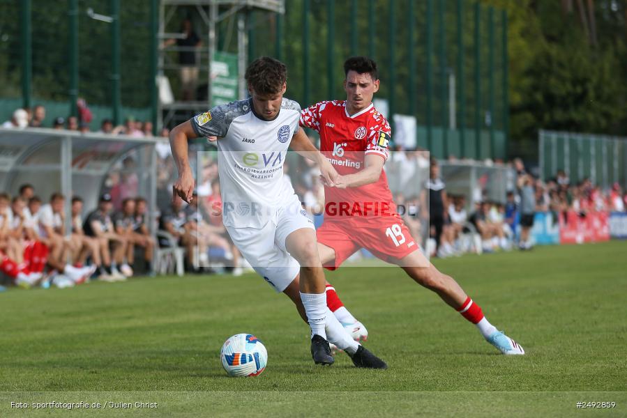 sport, action, Regionalliga Südwest, Regionale Freundschaftsspiele, Mairec-Arena, M05, Fussball, FCB, FC Bayern Alzenau, Bundesliga, Alzenau, 11.07.2025, 1. FSV Mainz 05 - Bild-ID: 2492859