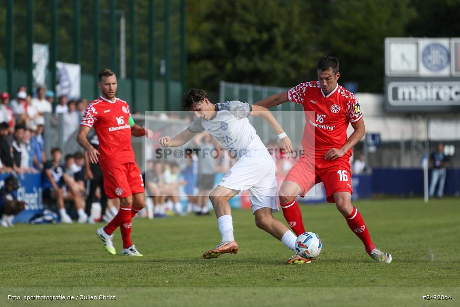 sport, action, Regionalliga Südwest, Regionale Freundschaftsspiele, Mairec-Arena, M05, Fussball, FCB, FC Bayern Alzenau, Bundesliga, Alzenau, 11.07.2025, 1. FSV Mainz 05 - Bild-ID: 2492864