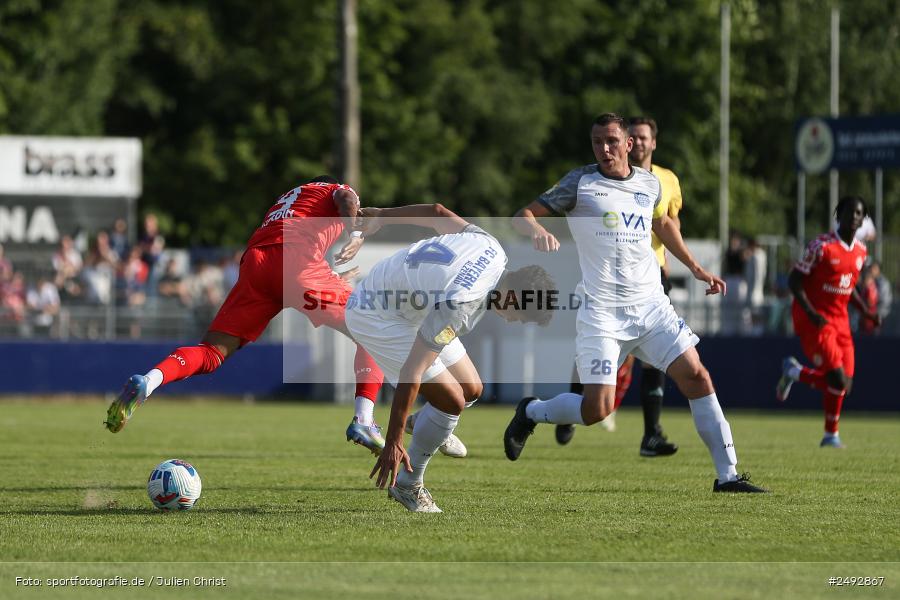 sport, action, Regionalliga Südwest, Regionale Freundschaftsspiele, Mairec-Arena, M05, Fussball, FCB, FC Bayern Alzenau, Bundesliga, Alzenau, 11.07.2025, 1. FSV Mainz 05 - Bild-ID: 2492867