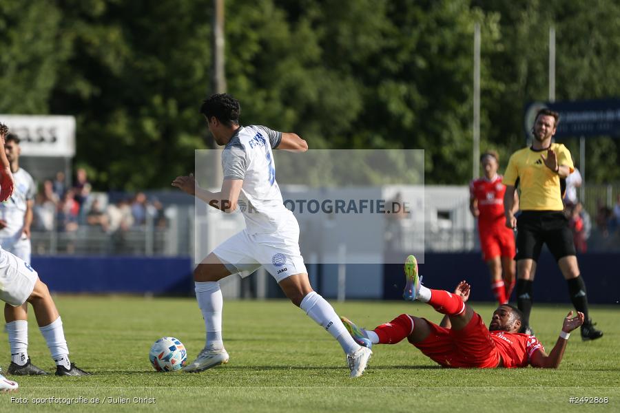 sport, action, Regionalliga Südwest, Regionale Freundschaftsspiele, Mairec-Arena, M05, Fussball, FCB, FC Bayern Alzenau, Bundesliga, Alzenau, 11.07.2025, 1. FSV Mainz 05 - Bild-ID: 2492868
