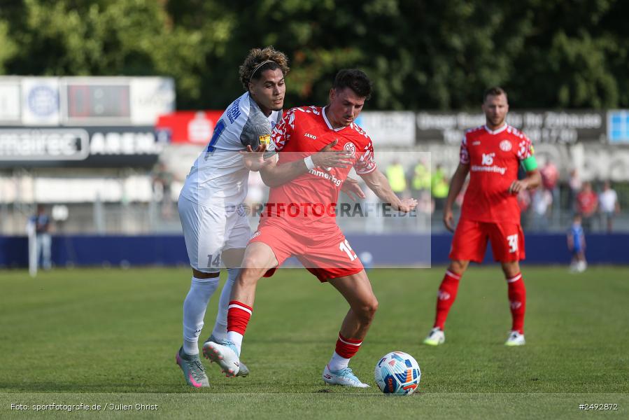 sport, action, Regionalliga Südwest, Regionale Freundschaftsspiele, Mairec-Arena, M05, Fussball, FCB, FC Bayern Alzenau, Bundesliga, Alzenau, 11.07.2025, 1. FSV Mainz 05 - Bild-ID: 2492872 sport, action, Regionalliga Südwest, Regionale Freundschaftsspiele, Mairec-Arena, M05, Fussball, FCB, FC Bayern Alzenau, Bundesliga, Alzenau, 11.07.2025, 1. FSV Mainz 05 - Bild-ID: 2492872