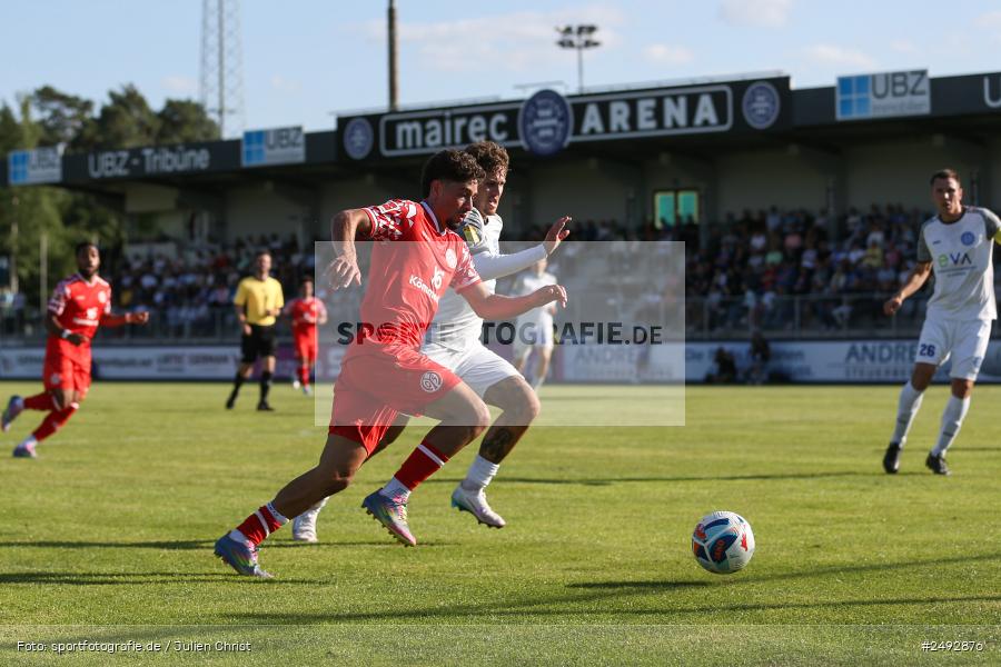 sport, action, Regionalliga Südwest, Regionale Freundschaftsspiele, Mairec-Arena, M05, Fussball, FCB, FC Bayern Alzenau, Bundesliga, Alzenau, 11.07.2025, 1. FSV Mainz 05 - Bild-ID: 2492876