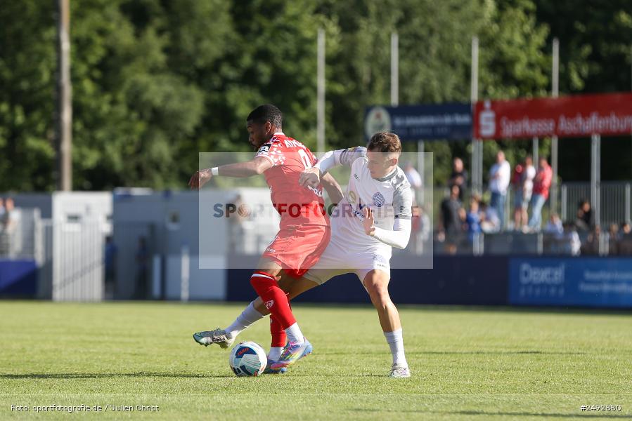 sport, action, Regionalliga Südwest, Regionale Freundschaftsspiele, Mairec-Arena, M05, Fussball, FCB, FC Bayern Alzenau, Bundesliga, Alzenau, 11.07.2025, 1. FSV Mainz 05 - Bild-ID: 2492880
