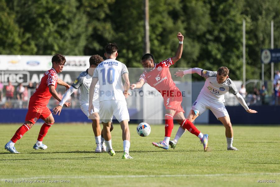 sport, action, Regionalliga Südwest, Regionale Freundschaftsspiele, Mairec-Arena, M05, Fussball, FCB, FC Bayern Alzenau, Bundesliga, Alzenau, 11.07.2025, 1. FSV Mainz 05 - Bild-ID: 2492882