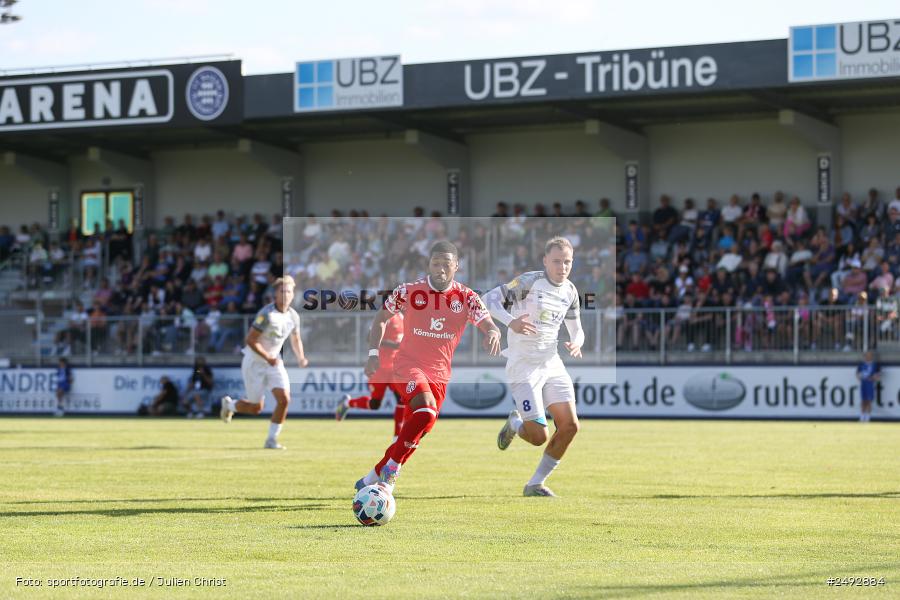 sport, action, Regionalliga Südwest, Regionale Freundschaftsspiele, Mairec-Arena, M05, Fussball, FCB, FC Bayern Alzenau, Bundesliga, Alzenau, 11.07.2025, 1. FSV Mainz 05 - Bild-ID: 2492884