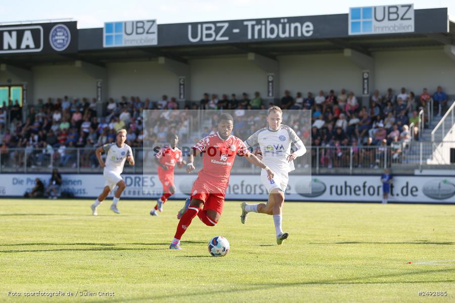 sport, action, Regionalliga Südwest, Regionale Freundschaftsspiele, Mairec-Arena, M05, Fussball, FCB, FC Bayern Alzenau, Bundesliga, Alzenau, 11.07.2025, 1. FSV Mainz 05 - Bild-ID: 2492885