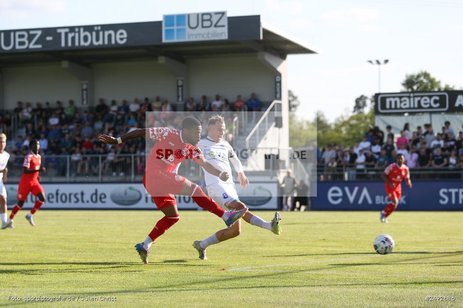 sport, action, Regionalliga Südwest, Regionale Freundschaftsspiele, Mairec-Arena, M05, Fussball, FCB, FC Bayern Alzenau, Bundesliga, Alzenau, 11.07.2025, 1. FSV Mainz 05 - Bild-ID: 2492886