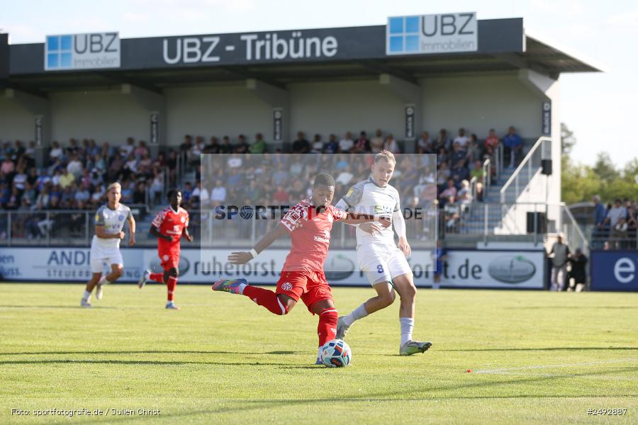 sport, action, Regionalliga Südwest, Regionale Freundschaftsspiele, Mairec-Arena, M05, Fussball, FCB, FC Bayern Alzenau, Bundesliga, Alzenau, 11.07.2025, 1. FSV Mainz 05 - Bild-ID: 2492887