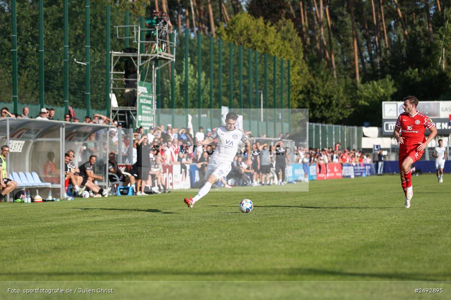 sport, action, Regionalliga Südwest, Regionale Freundschaftsspiele, Mairec-Arena, M05, Fussball, FCB, FC Bayern Alzenau, Bundesliga, Alzenau, 11.07.2025, 1. FSV Mainz 05 - Bild-ID: 2492895