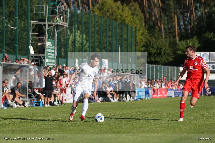 sport, action, Regionalliga Südwest, Regionale Freundschaftsspiele, Mairec-Arena, M05, Fussball, FCB, FC Bayern Alzenau, Bundesliga, Alzenau, 11.07.2025, 1. FSV Mainz 05 - Bild-ID: 2492896