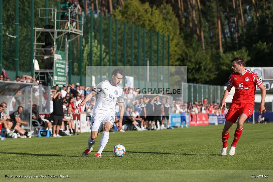 sport, action, Regionalliga Südwest, Regionale Freundschaftsspiele, Mairec-Arena, M05, Fussball, FCB, FC Bayern Alzenau, Bundesliga, Alzenau, 11.07.2025, 1. FSV Mainz 05 - Bild-ID: 2492897