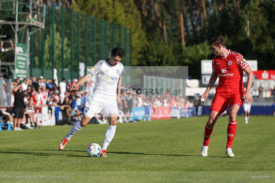sport, action, Regionalliga Südwest, Regionale Freundschaftsspiele, Mairec-Arena, M05, Fussball, FCB, FC Bayern Alzenau, Bundesliga, Alzenau, 11.07.2025, 1. FSV Mainz 05 - Bild-ID: 2492898