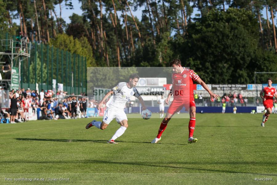 sport, action, Regionalliga Südwest, Regionale Freundschaftsspiele, Mairec-Arena, M05, Fussball, FCB, FC Bayern Alzenau, Bundesliga, Alzenau, 11.07.2025, 1. FSV Mainz 05 - Bild-ID: 2492899