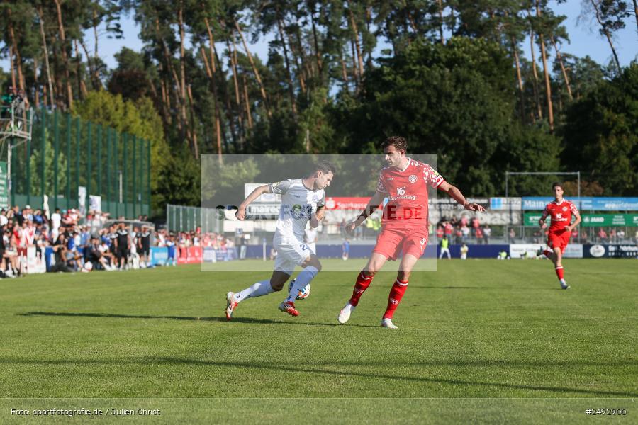 sport, action, Regionalliga Südwest, Regionale Freundschaftsspiele, Mairec-Arena, M05, Fussball, FCB, FC Bayern Alzenau, Bundesliga, Alzenau, 11.07.2025, 1. FSV Mainz 05 - Bild-ID: 2492900