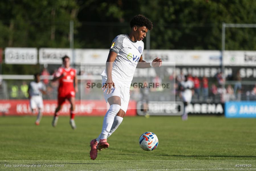 sport, action, Regionalliga Südwest, Regionale Freundschaftsspiele, Mairec-Arena, M05, Fussball, FCB, FC Bayern Alzenau, Bundesliga, Alzenau, 11.07.2025, 1. FSV Mainz 05 - Bild-ID: 2492903
