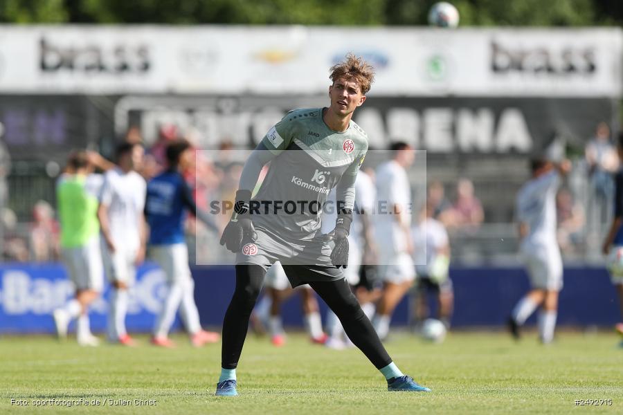 sport, action, Regionalliga Südwest, Regionale Freundschaftsspiele, Mairec-Arena, M05, Fussball, FCB, FC Bayern Alzenau, Bundesliga, Alzenau, 11.07.2025, 1. FSV Mainz 05 - Bild-ID: 2492915